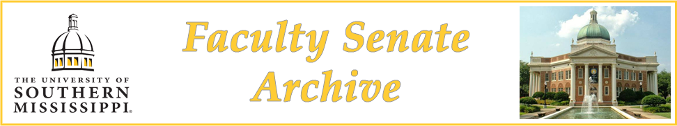 Faculty Senate Archive