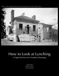 How to Look at Lynching: A Digital Red Record of Southern Mississippi