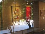 Cook Library Art Gallery, Outside Window 2