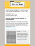 December 2021 Library News by University Libraries