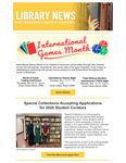 November 2025 Library News by University Libraries