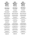 Magnolia Book Award 2027 Bookmarks PreK-2nd Grade (B&W)